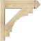Ekena Millwork Merced Rough Sawn Arts and Crafts Outlooker, Douglas Fir, 6"W x 20"D x 20"H OUT06X20X20MRC03RDF - alternate 2